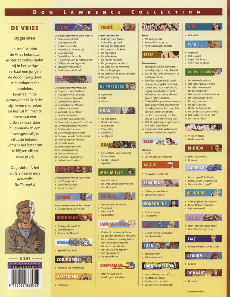 De Vries 4 Opgesloten 999
