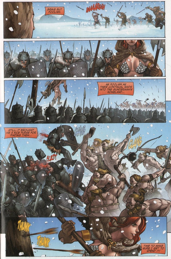 Red Sonja SC - Koningin vd IJswoestenij 1 2
