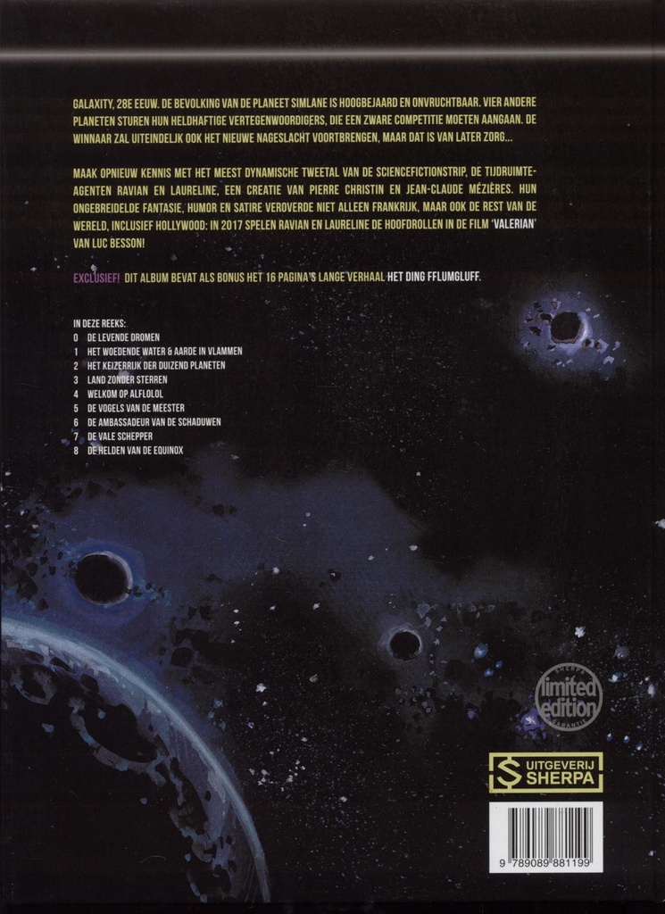 Ravian en Laureline 08 De helden van de equinox 999