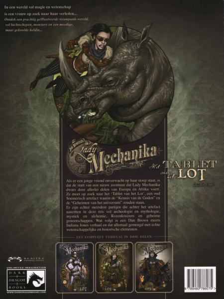 Lady Mechanica. Het tablet van het lot SC 03 999