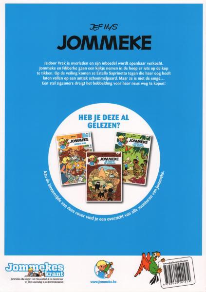 Jommeke 122 Het Boheems schommelpaard 999
