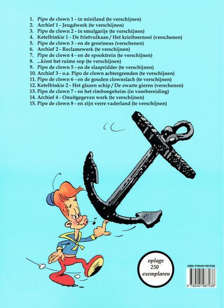 Ketelbinkie 2 Glazen Schip (Jan van der Voo 12) 999