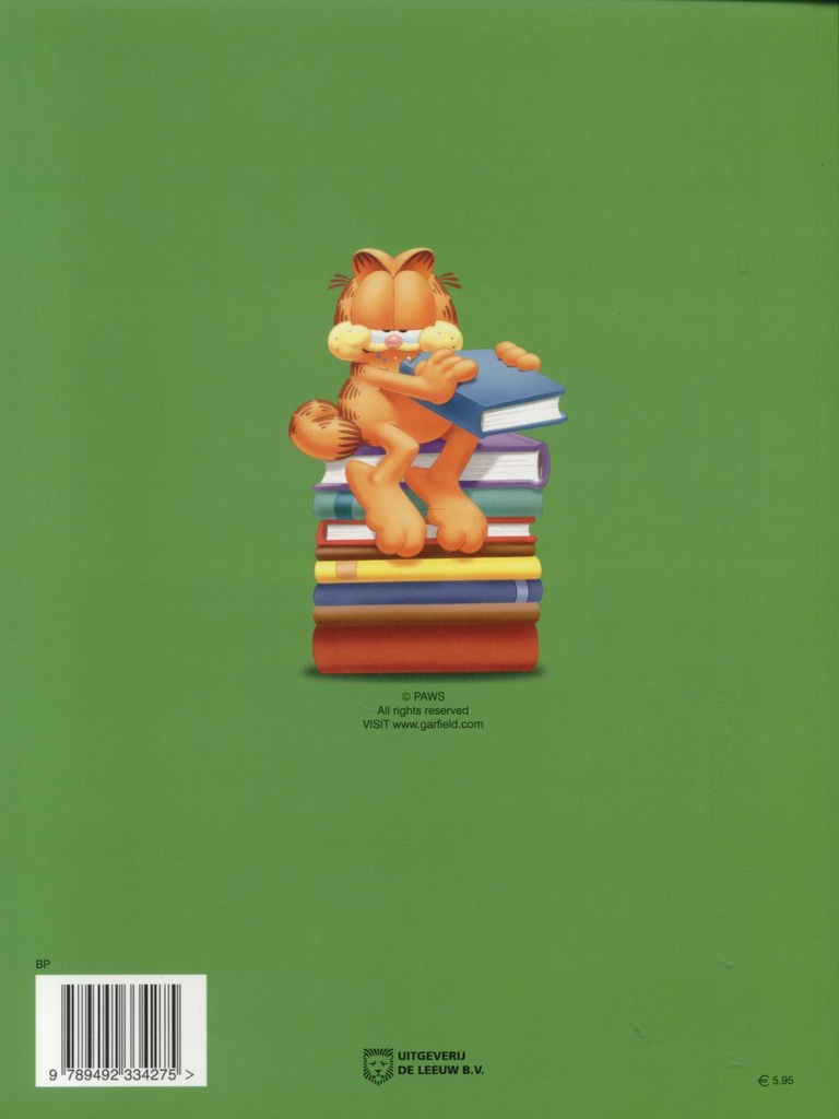 Garfield Strip 123 Gaat erop uit 999