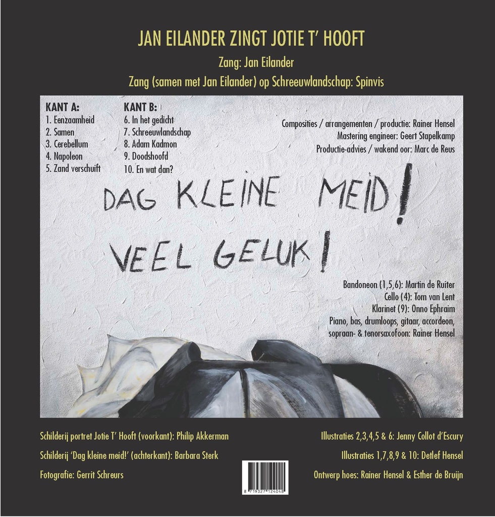 Jan Eilander - Zingt Jotie 't Hooft LP 1