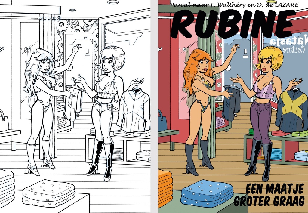 Vlechtje en Vriendinnen 2 Supers (Rubine en Natasja) 1