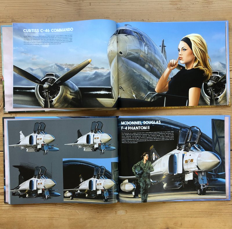 Artbook - Girls and Wings (Thomas Du Caju) (AA 29.95) 2