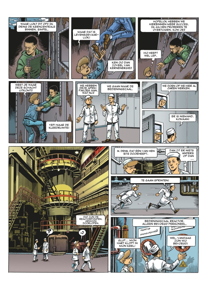 Senne en Sanne HC Tsjernobyl (Strips en Kennis) (S/N) 2