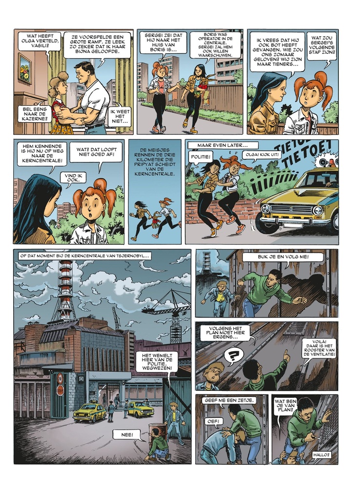 Senne en Sanne HC Tsjernobyl (Strips en Kennis) (S/N) 1