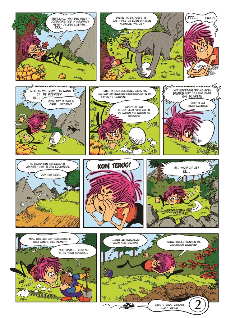 Distel - Distel en Sloffie (Borge en Joanika Ring 8) 1