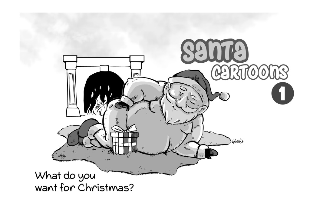 Santa Cartoons 1 1