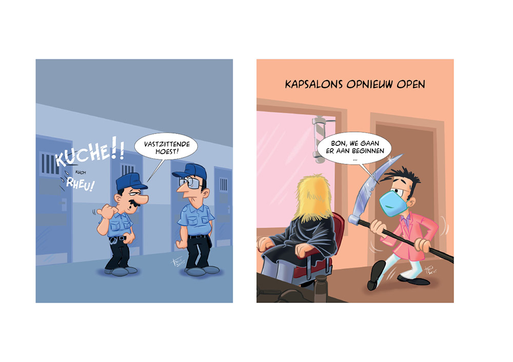 Ben Seys Cartoons 1 De Corona Cartoons 2