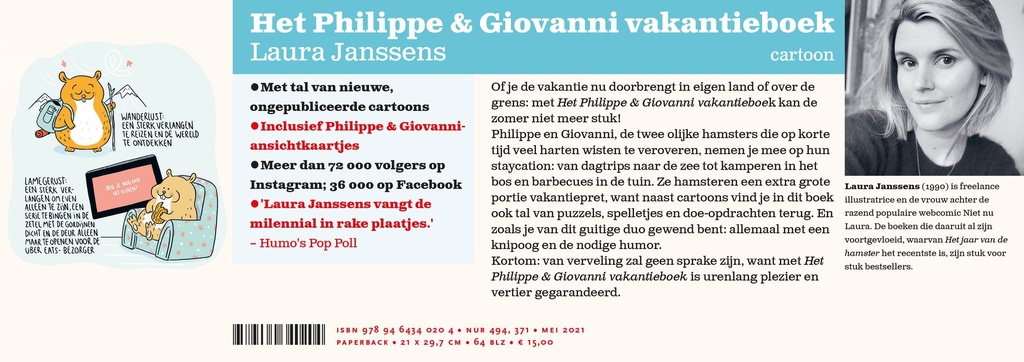 Niet Nu Laura - Het Philippe en Giovanni Vakantieboek 1