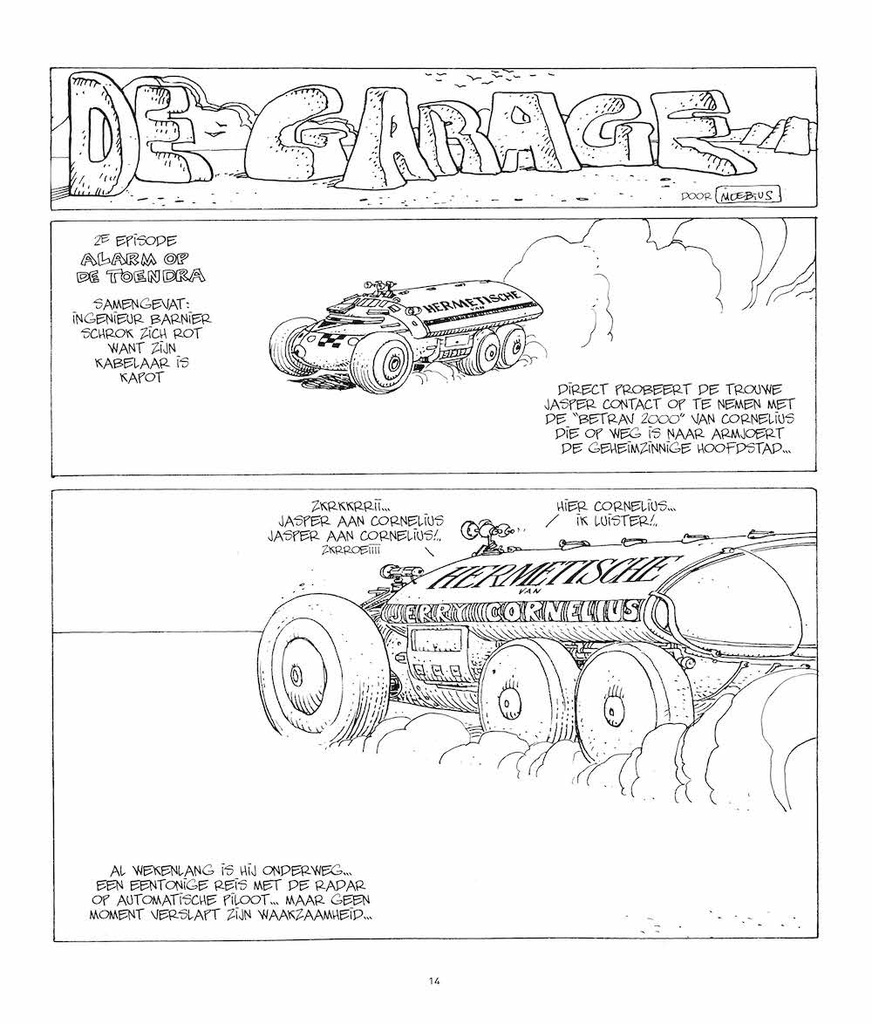 Moebius Klassiek 8 Majoor Fataal - De Hermetische Garage 4