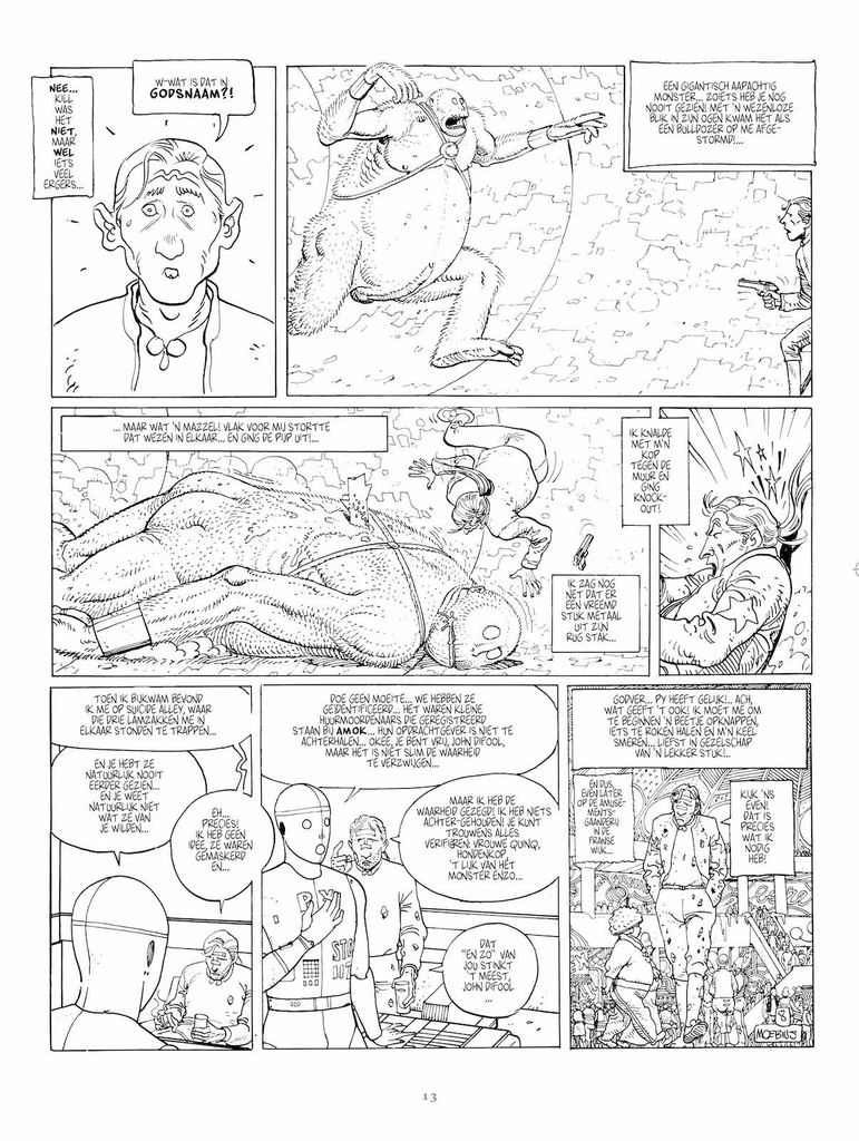 Moebius Klassiek 9 John Difool - De Incal (AA 65.00) 9