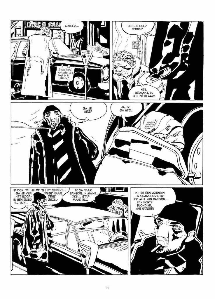 Alack Sinner 2 Dark City Blues 4