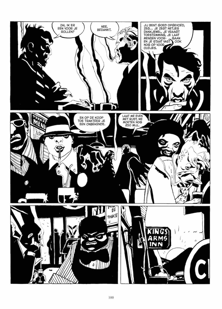 Alack Sinner 2 Dark City Blues 7
