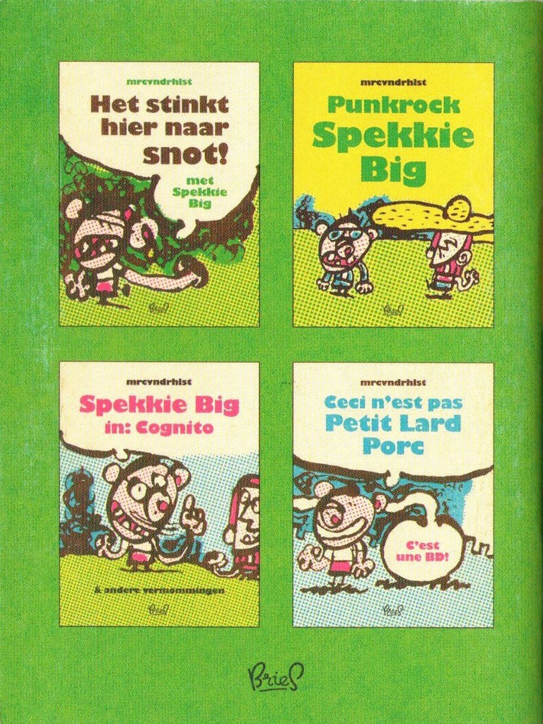 Spekkie Big Setje met 5 Mini-Comix 1