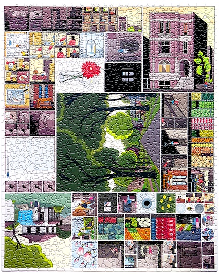 Chris Ware Building Stories Jigsaw Puzzle 3