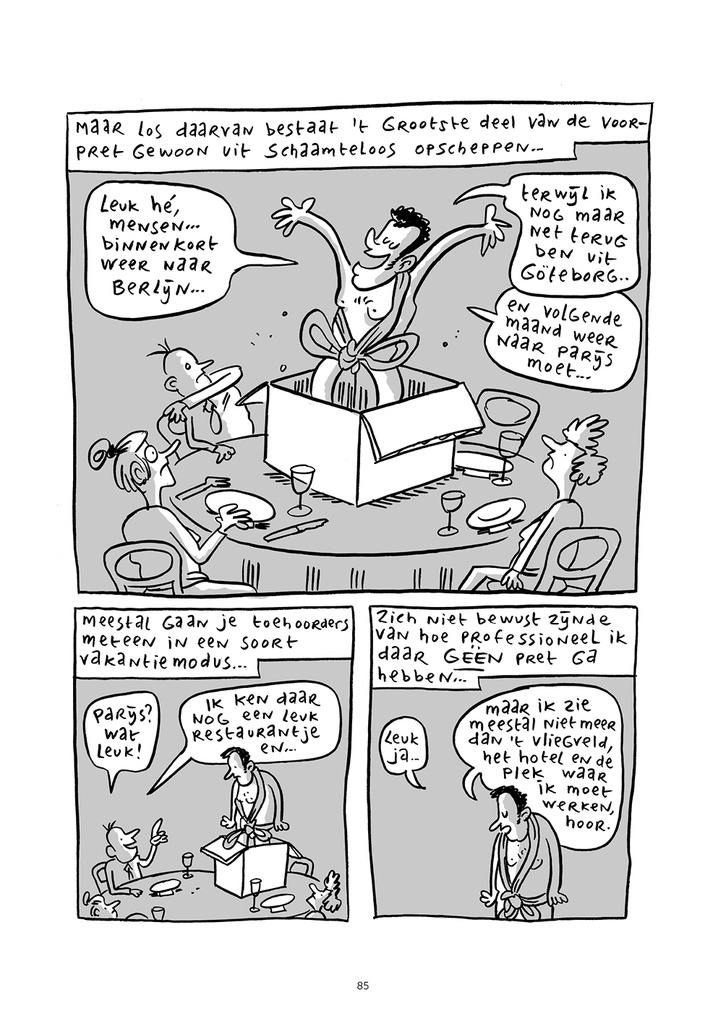 Hoe ik mijn fortuin maakte als live-cartoonist 7