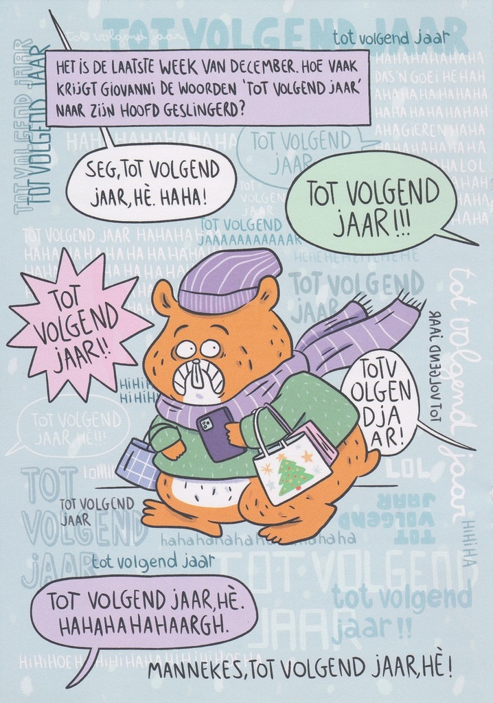 Niet Nu Laura - Philippe en Giovanni overwinteren 1