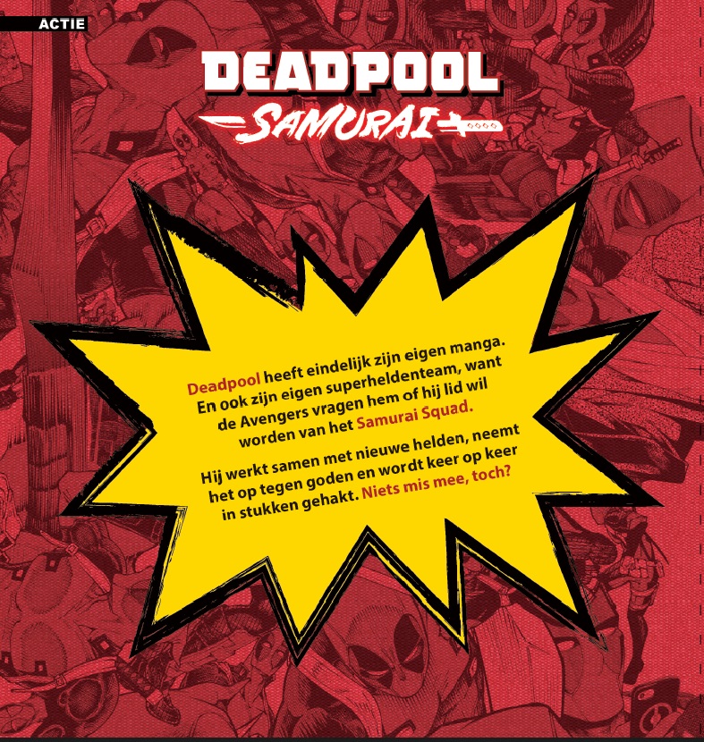 Deadpool Samurai NL 1 999