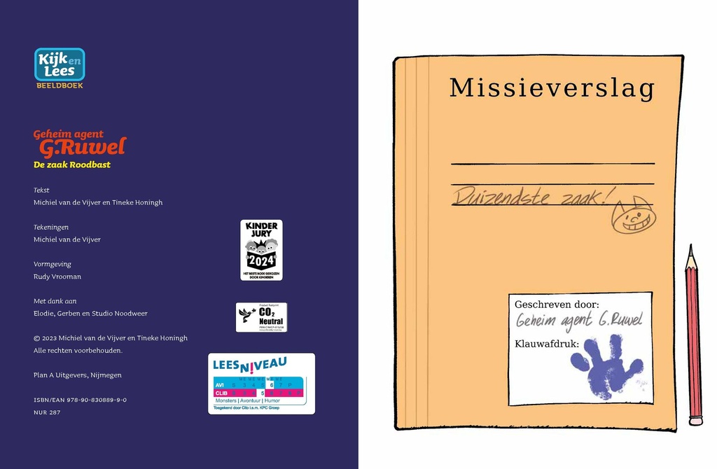Geheim agent G. Ruwel BEELDBOEK De zaak Roodbast 2