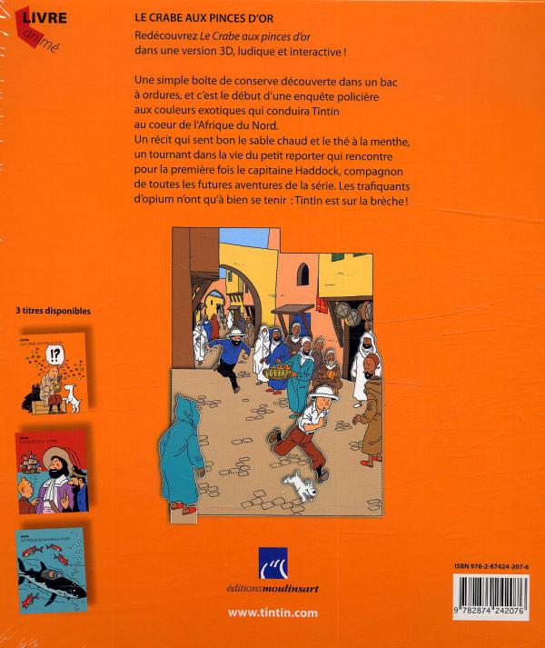 Tintin - Le crabe aux pinces d'or En 3D (Pop-Up) 1
