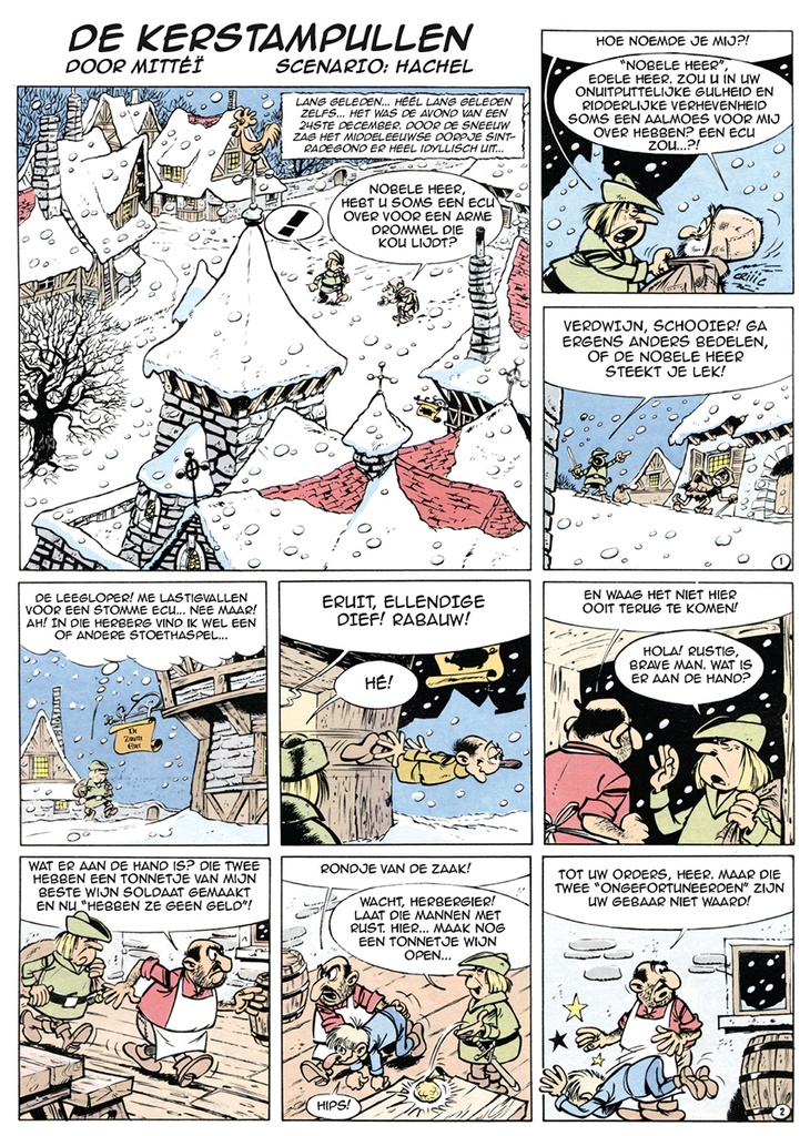 Mittei - Kerstverhalen uit Kuifje 5