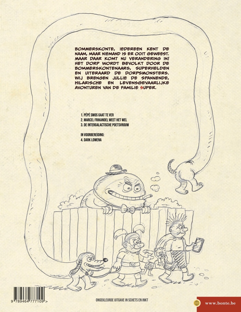 De Familie Super HC ZW 3 De Intergalactische poetsvrouw 1