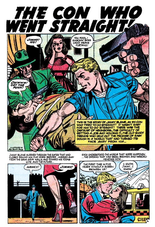 ATLAS COMICS LIBRARY HC 5 POLICE ACTION 1