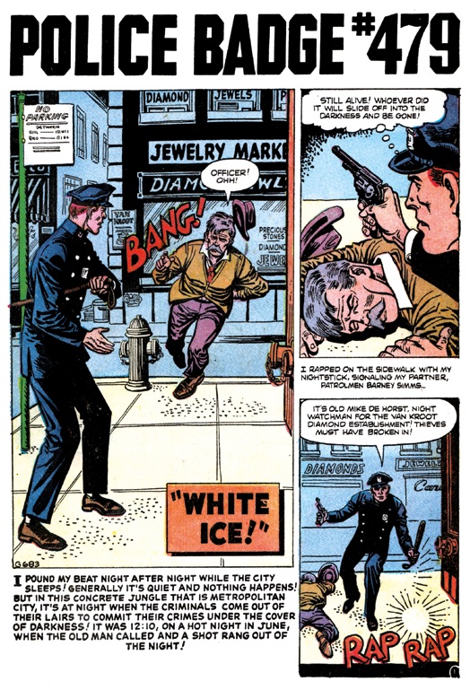 ATLAS COMICS LIBRARY HC 5 POLICE ACTION 2