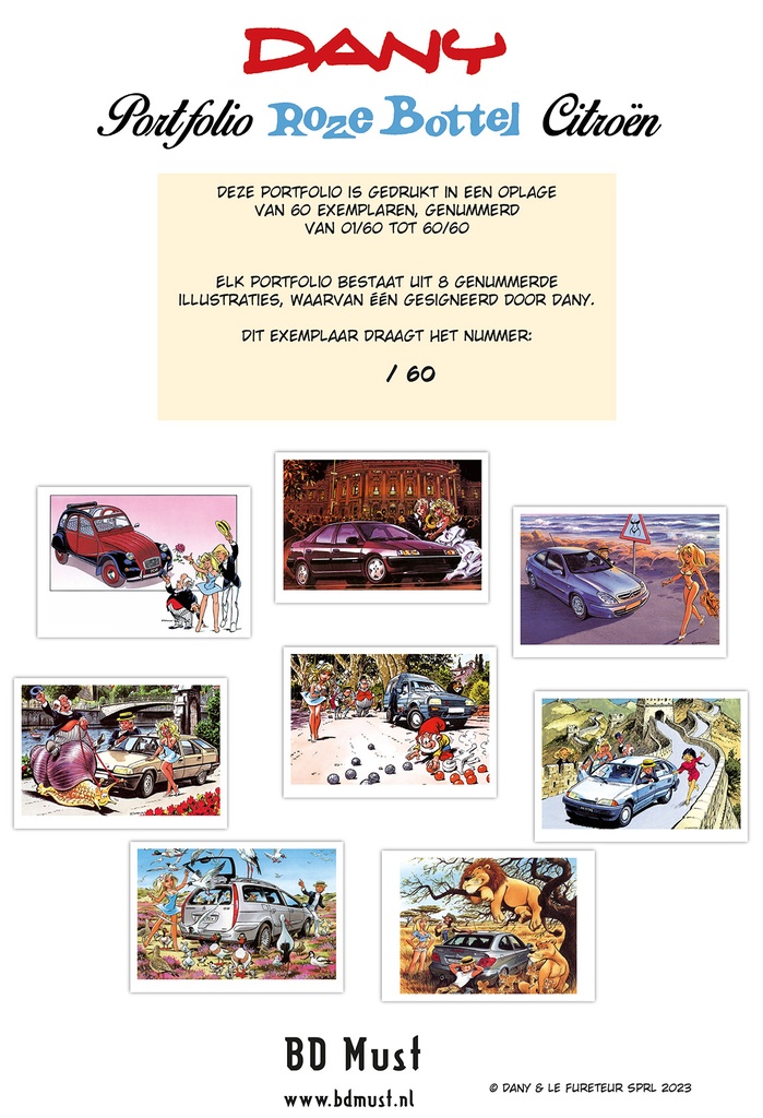 PORTFOLIO - Dany II Citroen - Roze Bottel 999
