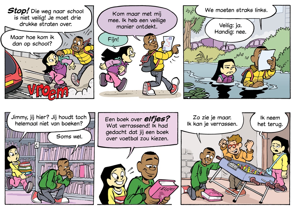 Jenny en Jimmy - Hartje stad (Kijk&Lees AVI E4) 1