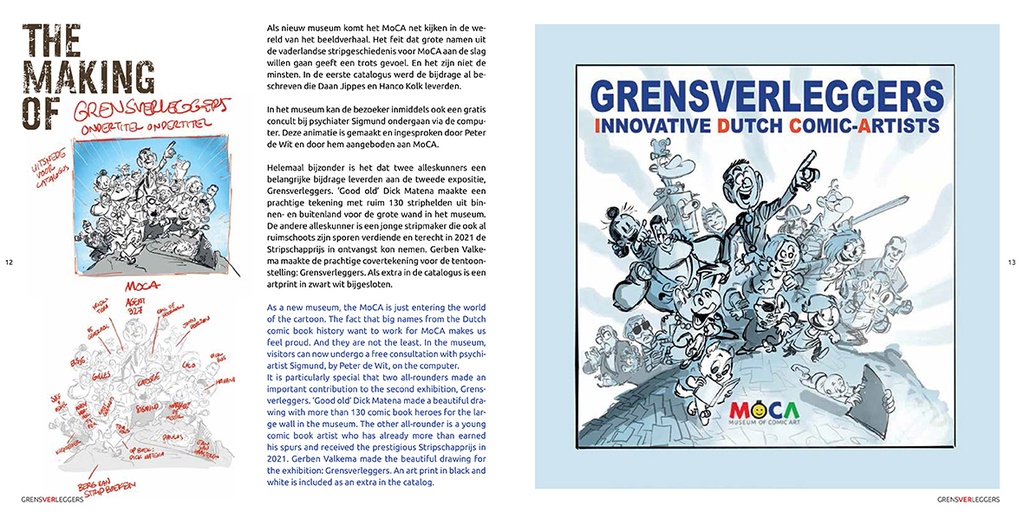 MOCA Cataloog 2 Grensverleggers - Innovative Dutch Comic Art 3