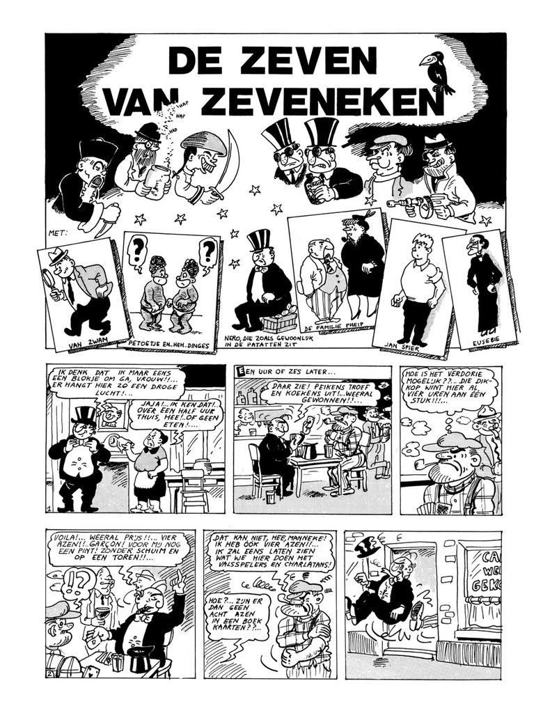 Nero NIEUWE REEKS SC 0 De zeven van Zeveneken 1
