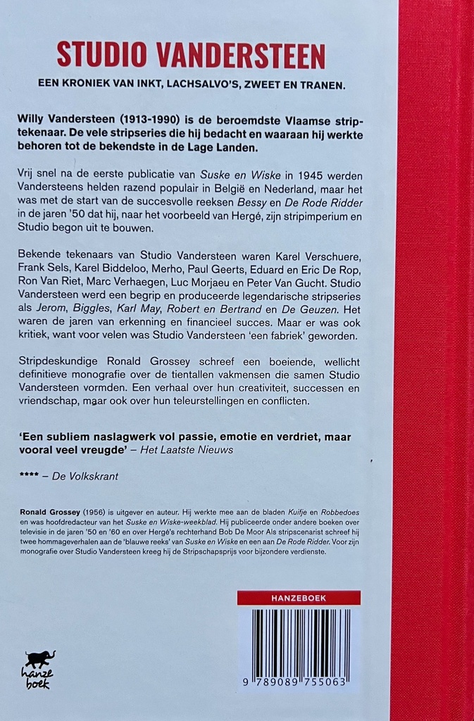 Studio Vandersteen - Kroniek van een legende LUXE 999