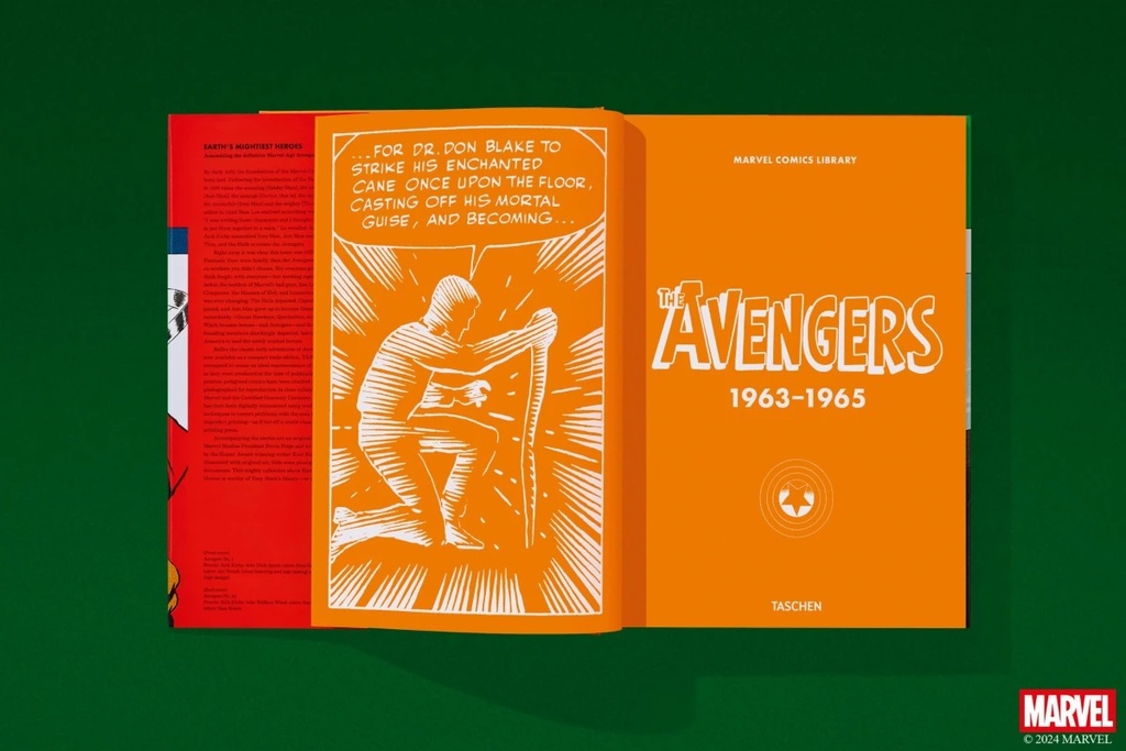 MARVEL COMICS LIBRARY - AVENGERS 1 1963-1965 HC 1