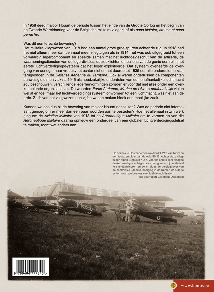 FOTOBOEK - De aeronautique militaire en de Belgische luchtve 999