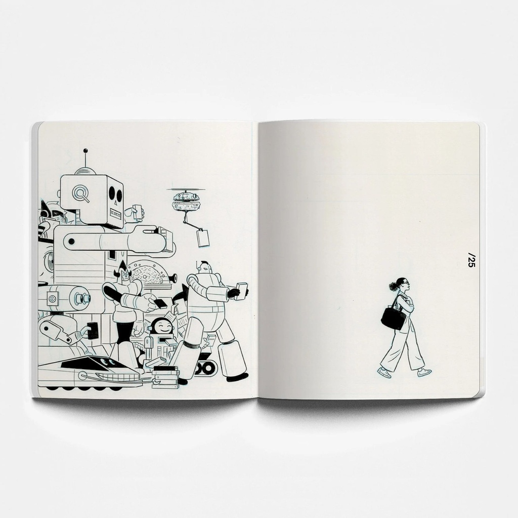 Sigaretten 41 Adrien Tomine Drawings and questions 2