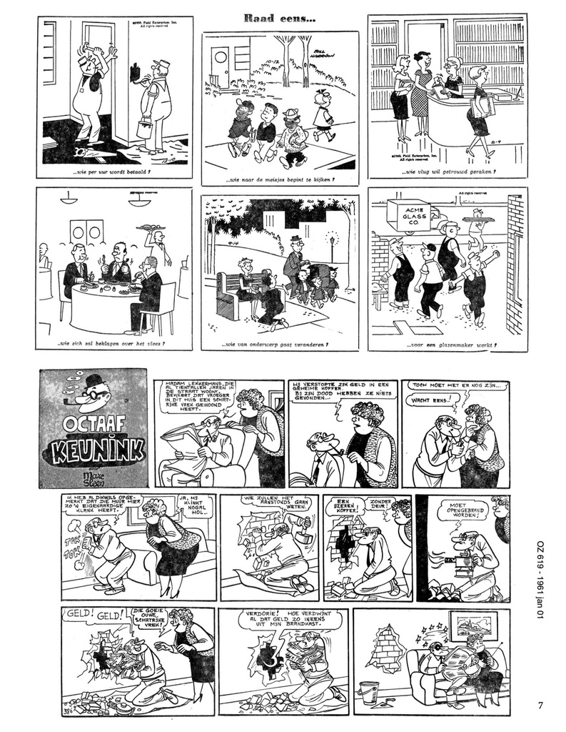 Marc Sleen in Ons Zondagsblad 4 1961-1965 1