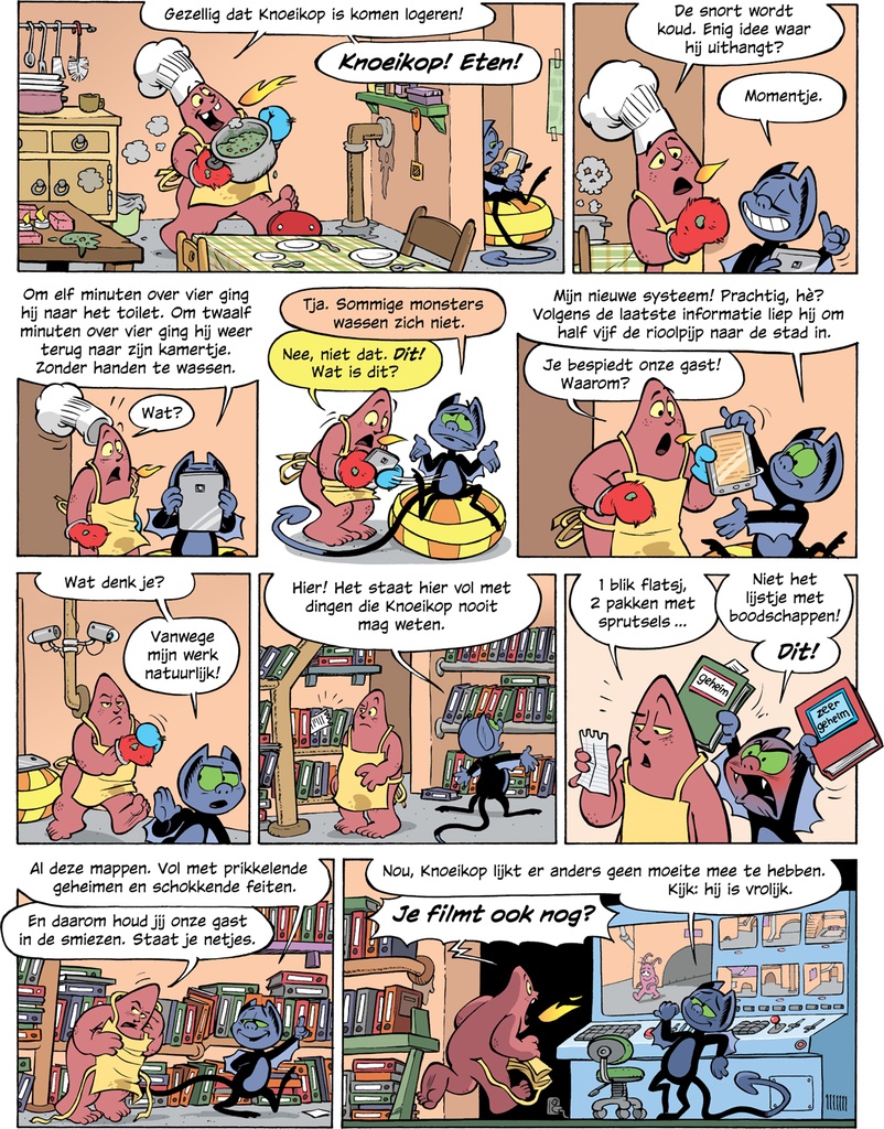 Geheim Agent G.Ruwel 6 Pas op: menswezens! (Kijk&Lees AVI E6 1