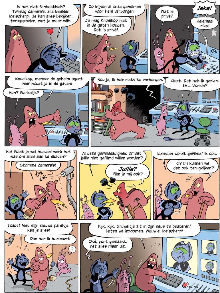 Geheim Agent G.Ruwel 6 Pas op: menswezens! (Kijk&Lees AVI E6 2