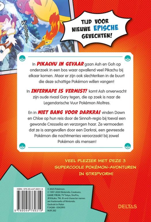 Pokemon Strip 3 Pikachu in gevaar 999