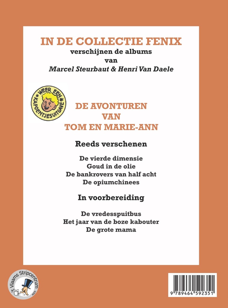 Fenix 186 Tom en Marie-Ann - De vierde dimensie 999