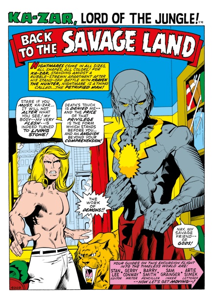 The Marvel Creator Collection No. 1: ?Back to the Savage Lan 1