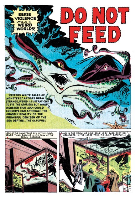The Atlas Comics Library No. 9: Adventures Into Weird Worlds 1