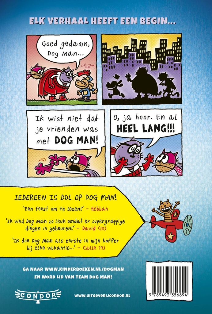 Dog Man NL 13 De Cupcake-klus 999
