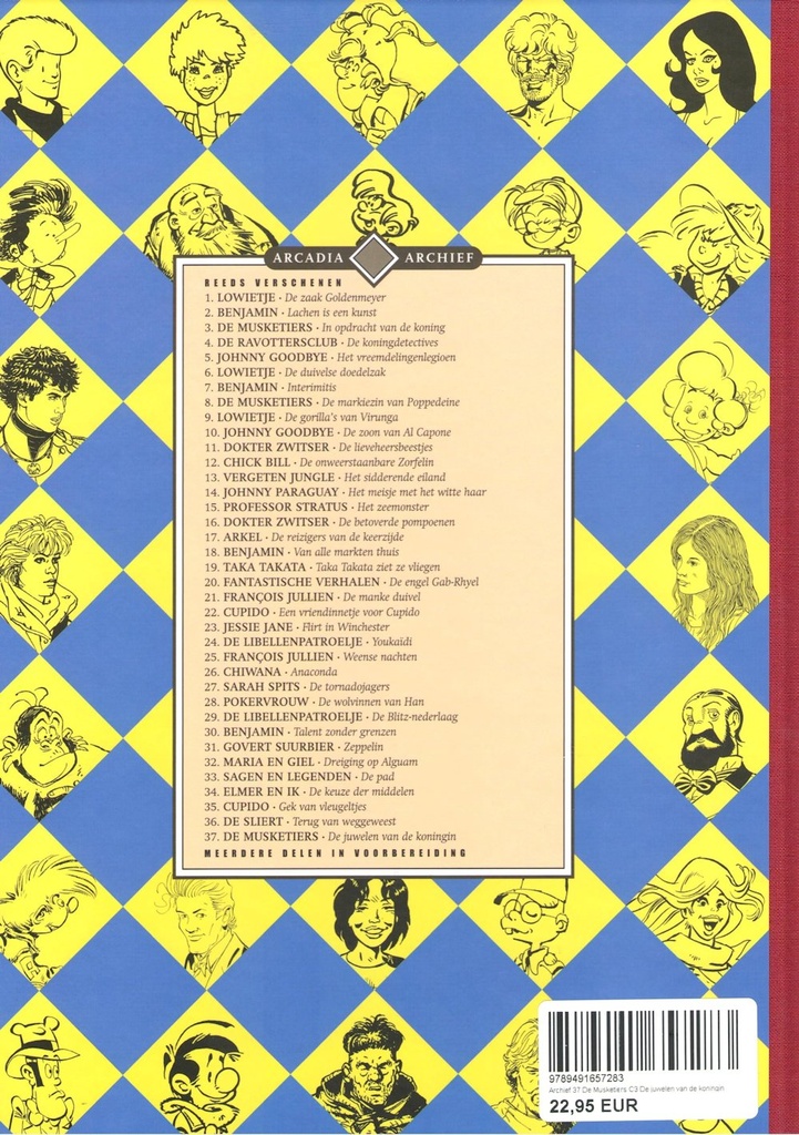 Archief 37 De Musketiers C3 De juwelen van de koningin 999