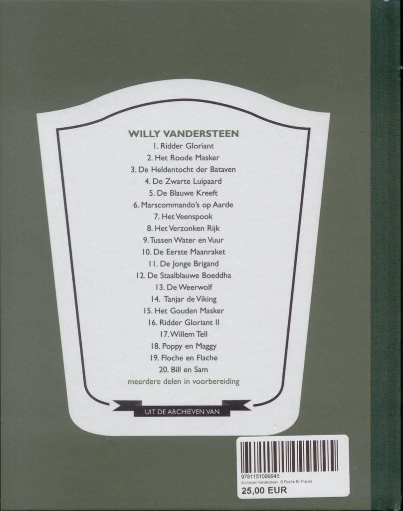 Archieven Vandersteen 19 Floche En Flache 999