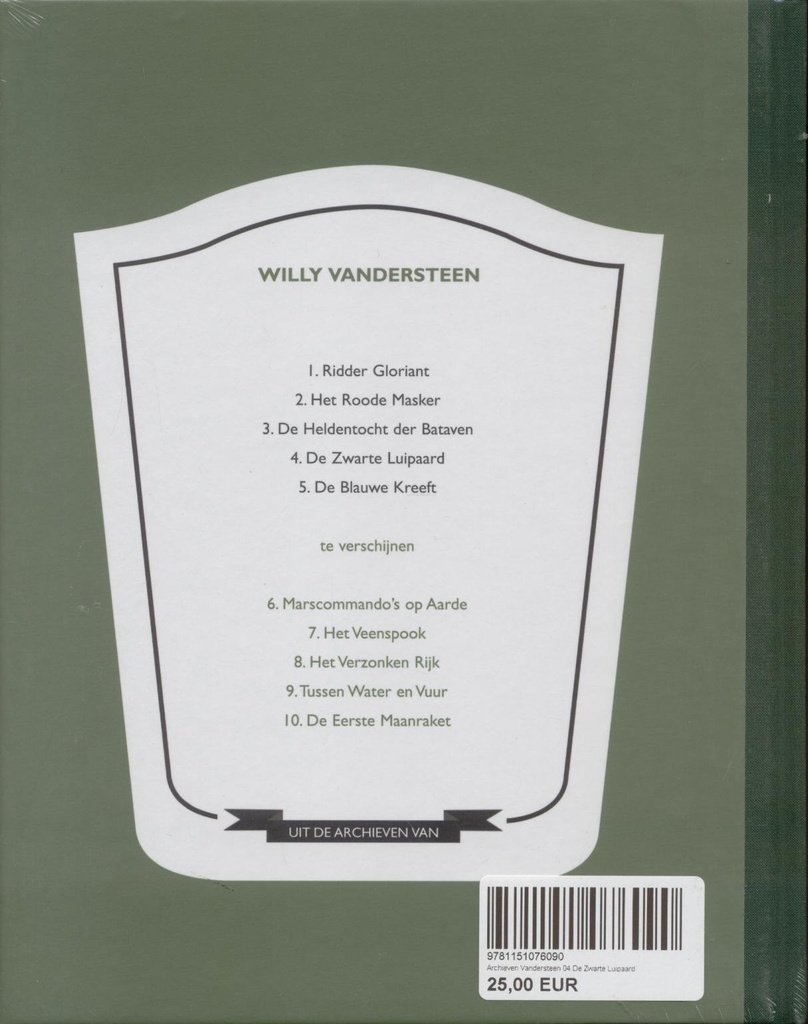 Archieven Vandersteen 04 De Zwarte Luipaard 999